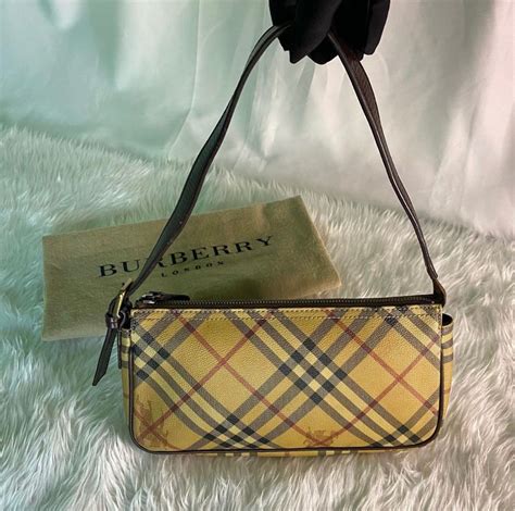 vintage burberry pochette|Burberry Pochette .